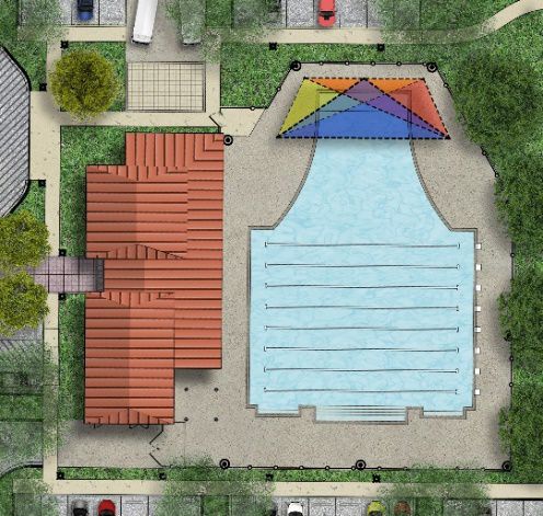 Genesis pool rendering